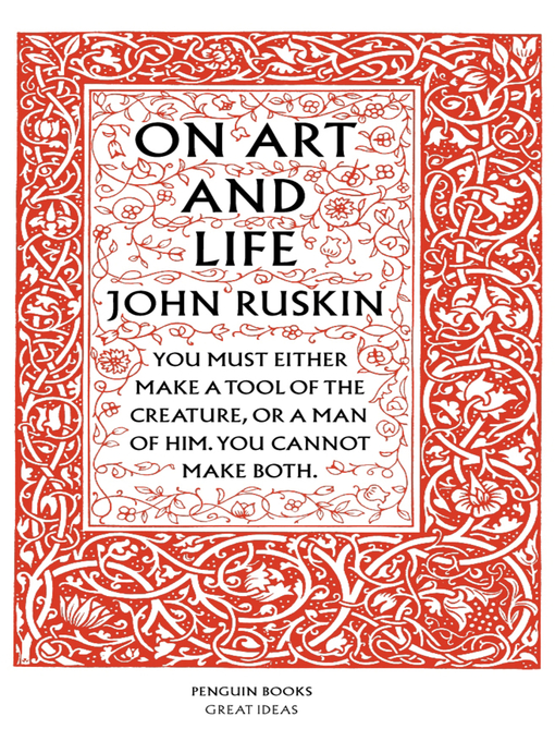 Title details for On Art and Life by John Ruskin - Available